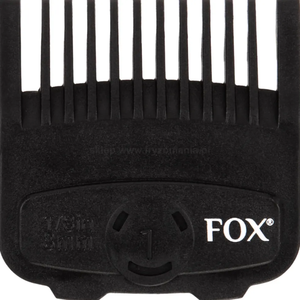 Fox Magnet Nasadki do maszynki 10szt. rozmiary 1.5mm - 25mm, noże tnące U