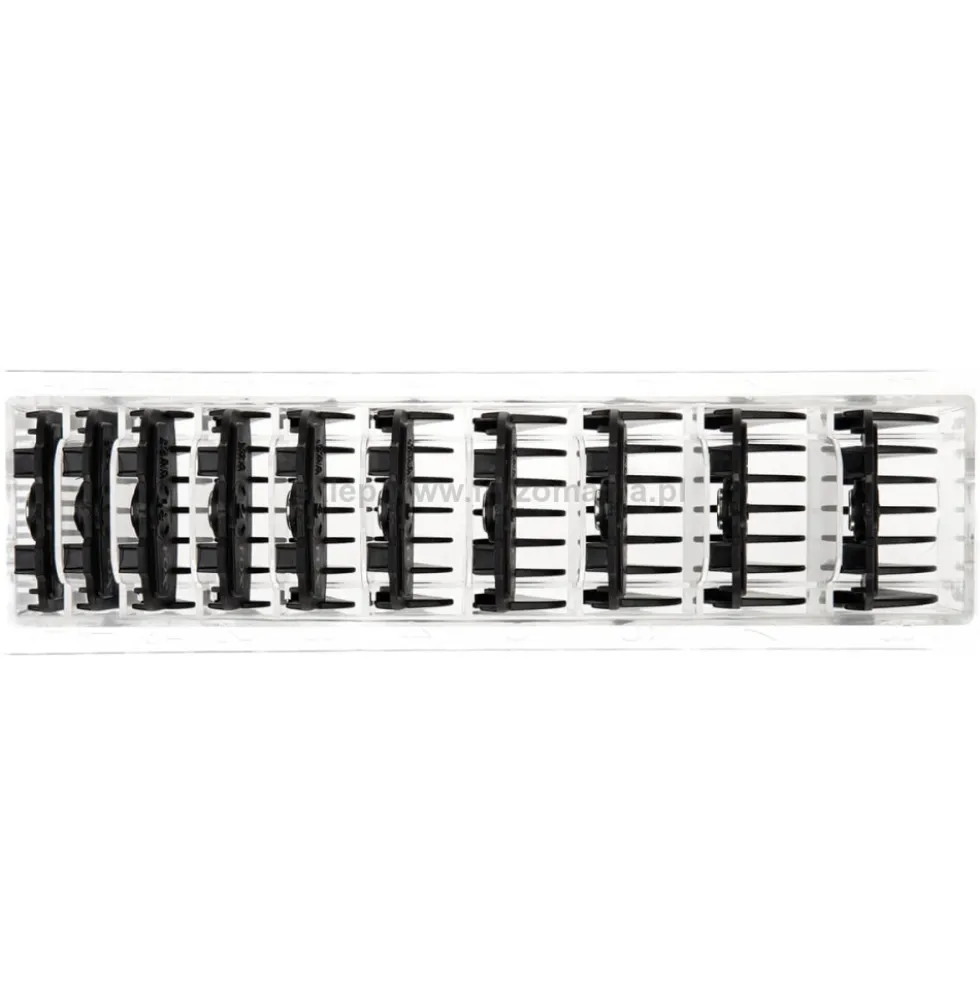 Fox Magnet Nasadki do maszynki 10szt. rozmiary 1.5mm - 25mm, noże tnące U