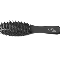 Fox NYLON BOAR mała czarna szczotka do włosów