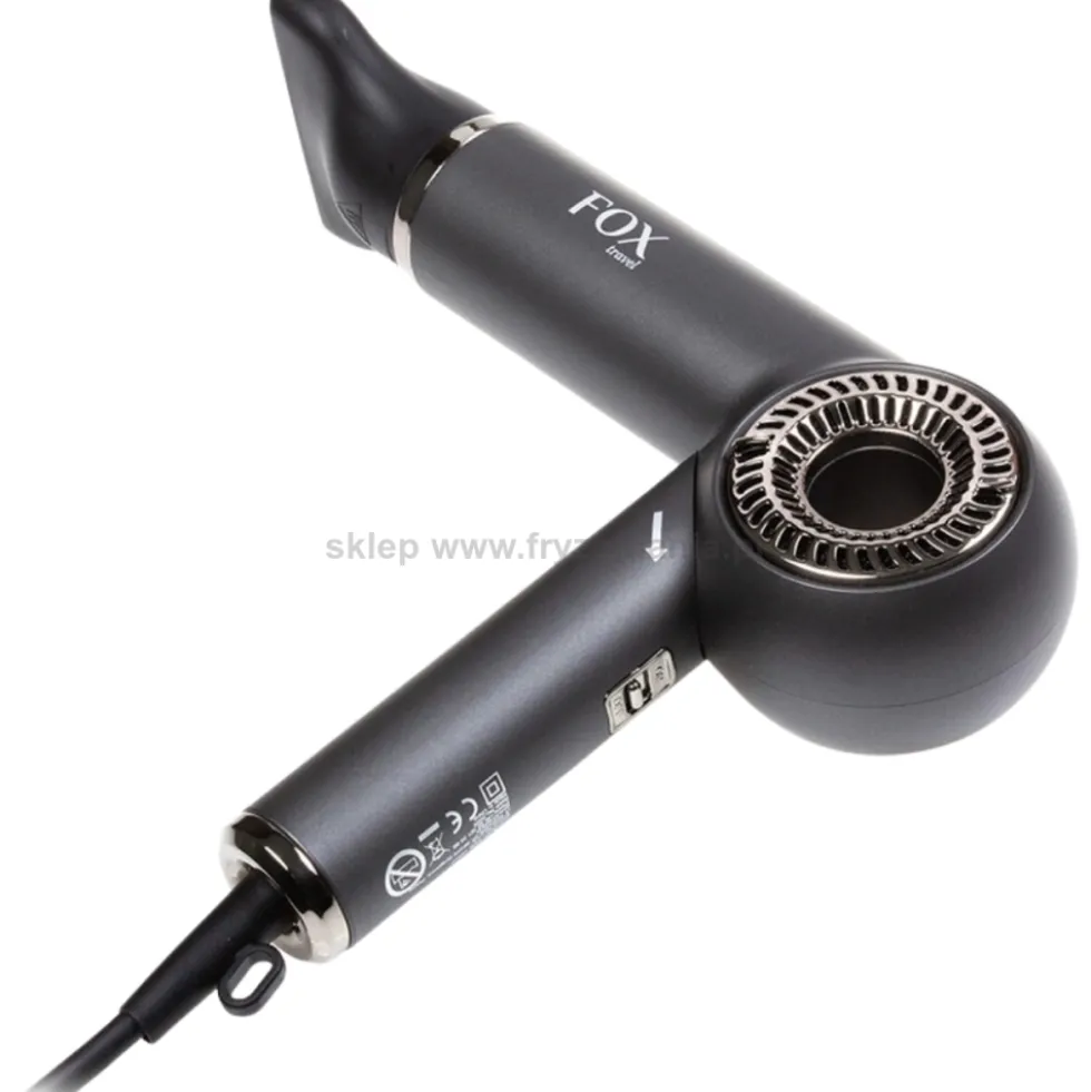 Fox Travel Suszarka do włosów składana, z jonizacją 1800W