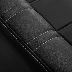 Gabbiano Avila Sofa do poczekalni fryzjerskiej, złoto-czarna, dostępna w 48H