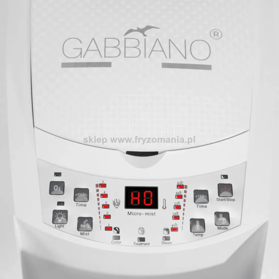 Gabbiano 408D Sauna fryzjerska z aktywnym ozonem, biała