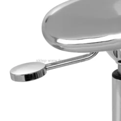 Gabbiano Fine Silver Taboret fryzjerski srebrny dostępny w 48h
