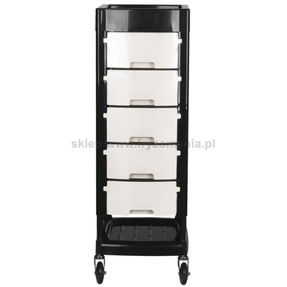Gabbiano FT65 black/white Pomocnik fryzjerski dostępny w 48h
