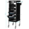 Gabbiano FX11F black Pomocnik fryzjerski dostępny w 48h