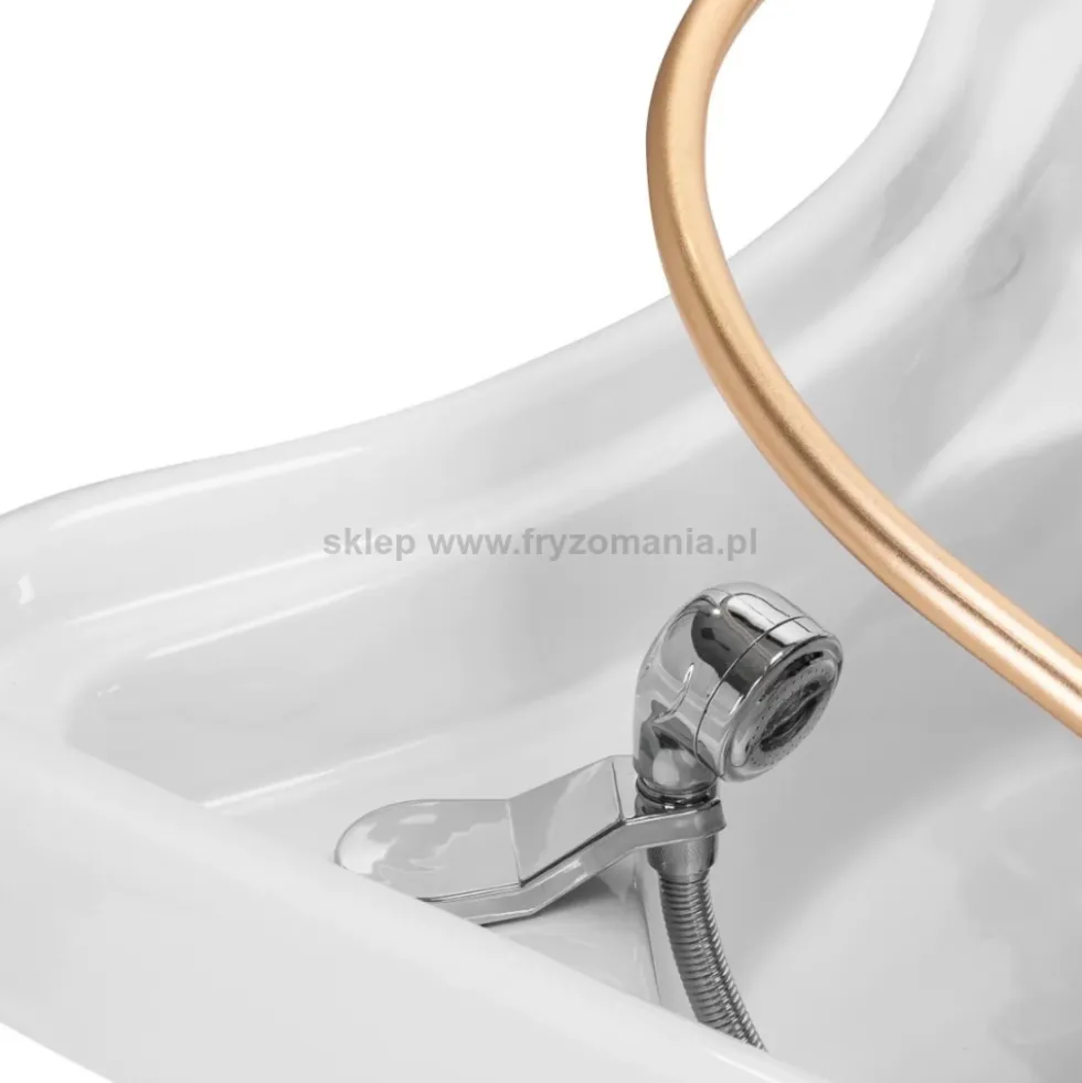 Gabbiano HEAD SPA 017 Myjnia fryzjerska z leżanką, szara, dostępna w 48H