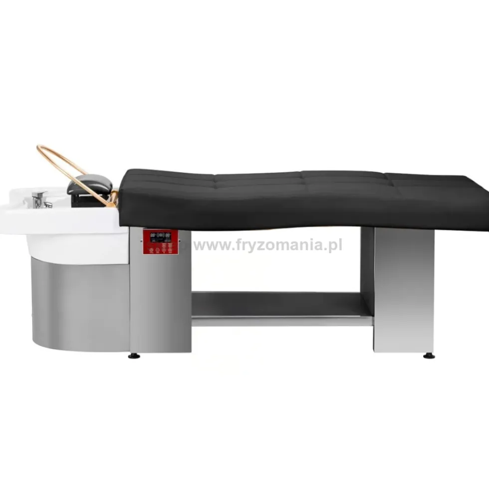 Gabbiano HEAD SPA 017 Myjnia fryzjerska z leżanką, czarna, dostępna w 48H