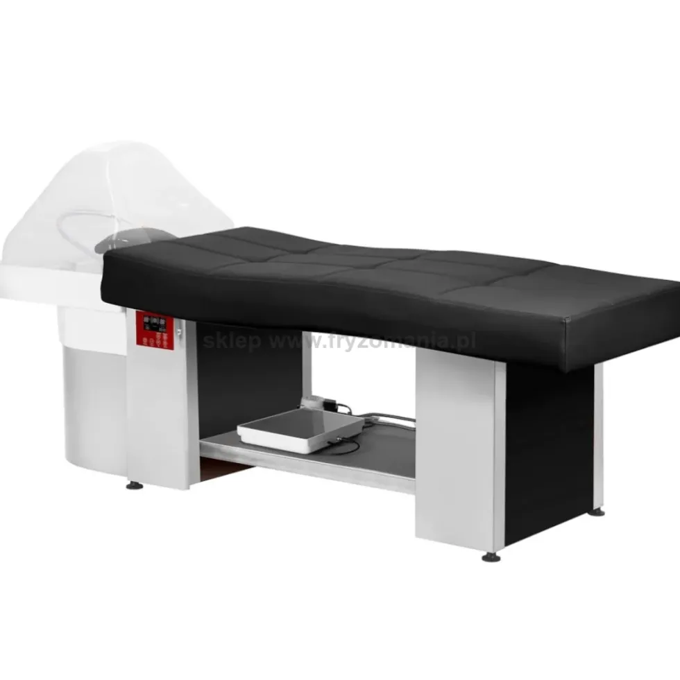 Gabbiano HEAD SPA 017 Myjnia fryzjerska z leżanką, czarna, dostępna w 48H