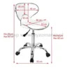 Gabbiano Q-4599 taboret biały dostępny w 48H