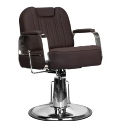 Gabbiano Rufo Fotel barberski brązowy dostępny w 48h