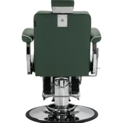 Gabbiano Visionerio Fotel barberski zielony, dostępny w 48h