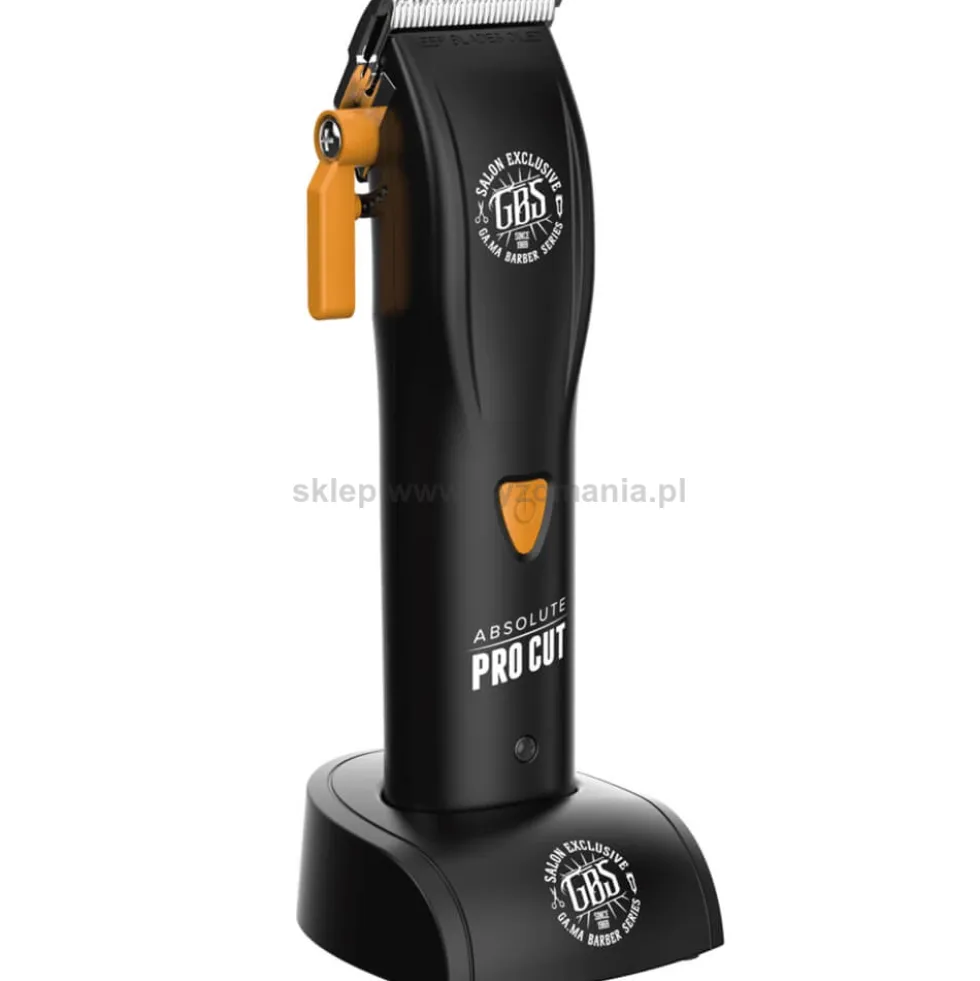 Ga.ma Barber Series GBS Absolute Pro Cut Maszynka do włosów ze stacją dokującą, bezprzewodowa