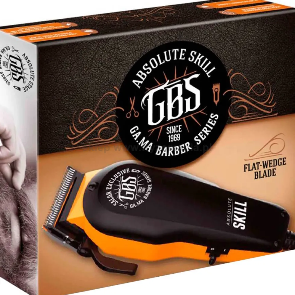 Ga.ma Barber Series GBS Absolute Skill Maszynka do włosów i brody dla barberów
