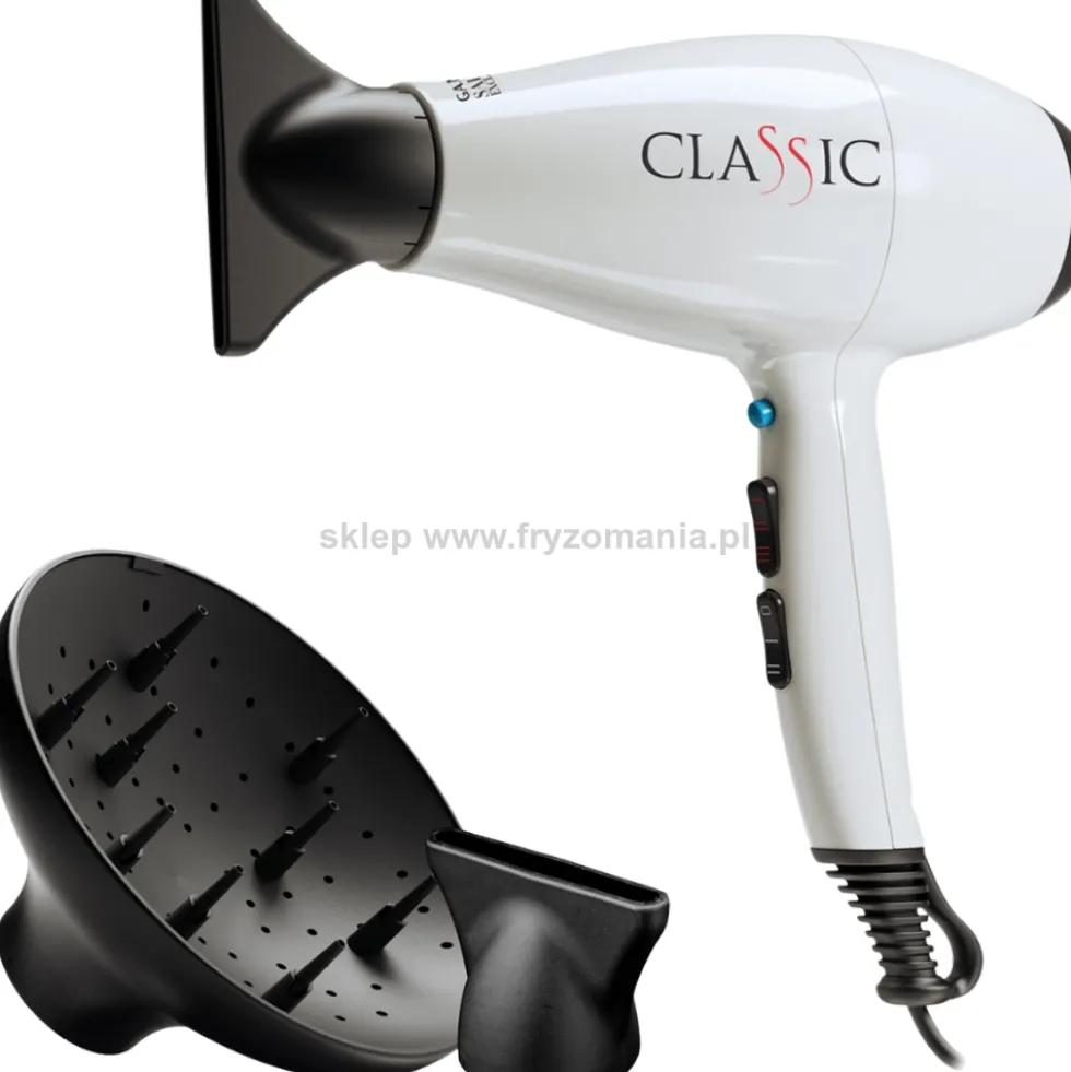 Ga.ma Classic Suszarka do włosów, różne kolory 2200W