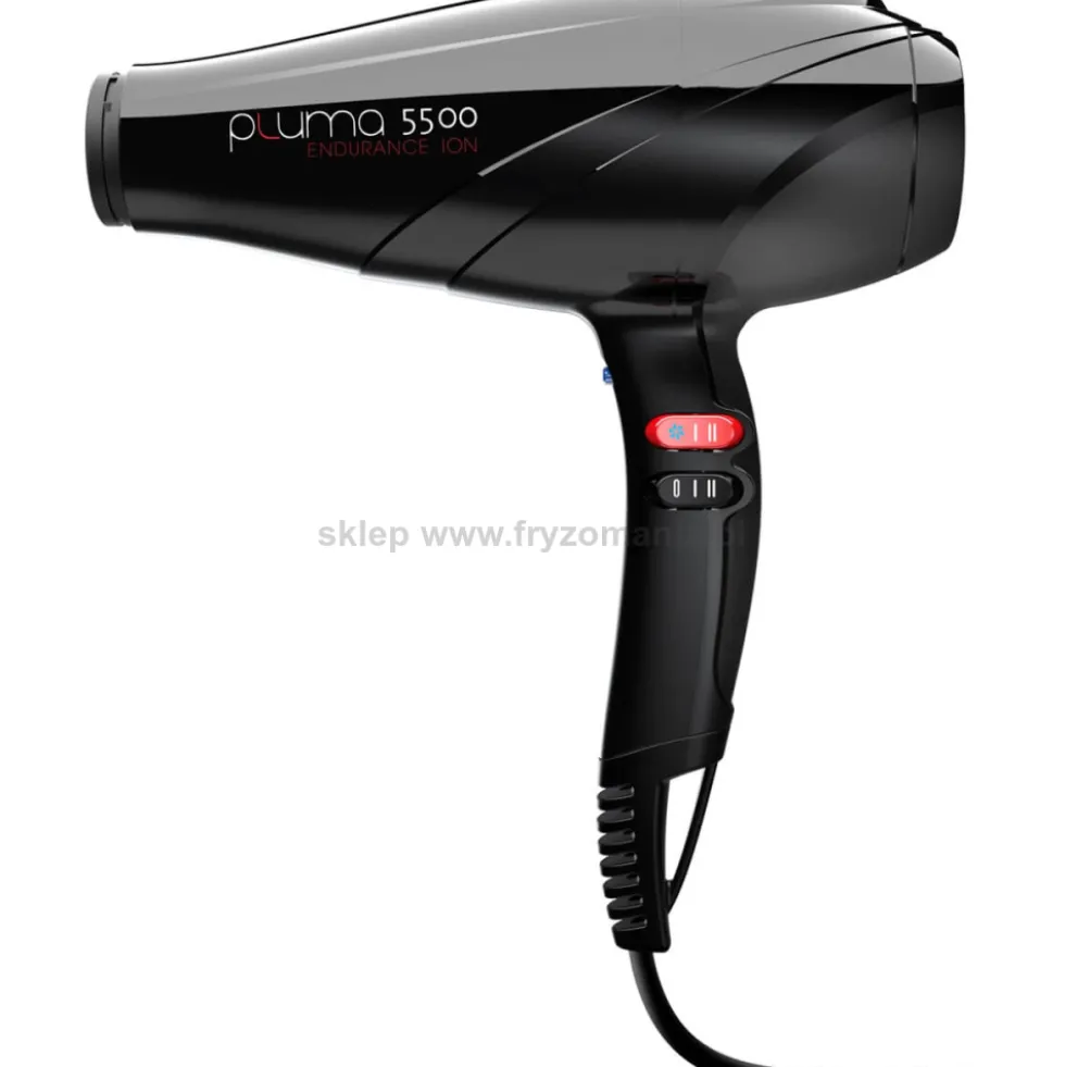 Ga.ma Pluma 5500 ION Suszarka do włosów z jonizacją czarna 2400W