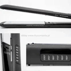 Ga.ma Titanio Led 4D Prostownica do włosów z jonizacją i ozonem, technologia tytanowa