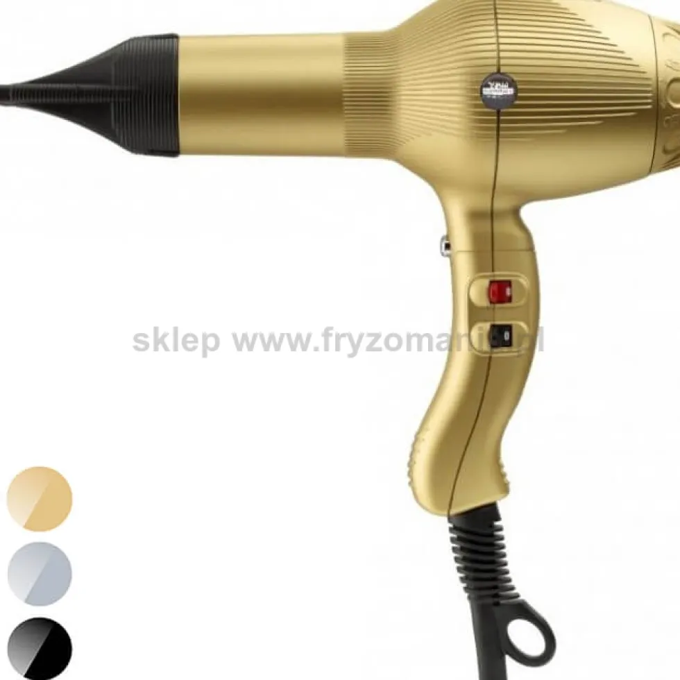 Gamma Piu Barber Phon Suszarka barberska do włosów i zarostu, różne kolory 2000W