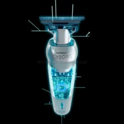 Gamma Piu Cyborg Trymer do włosów ze stacją ładującą