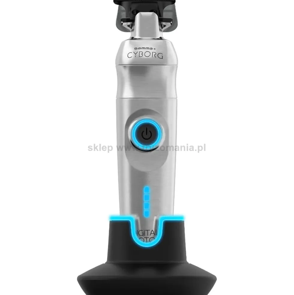 Gamma Piu Cyborg Trymer do włosów ze stacją ładującą