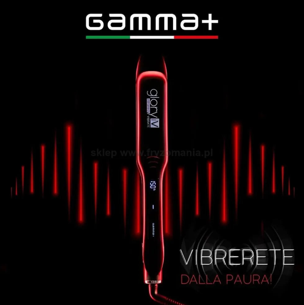 Gamma Piu Glory iV Infrared Prostownica do włosów z podczerwienią i wibracjami