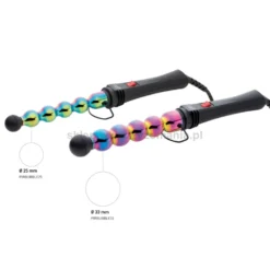 Gamma Piu Iron Bubble Rainbow lokówka do włosów, kulkowa 33mm