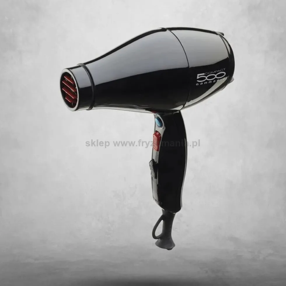 Gamma Piu 500 Termalionic Compact Suszarka do włosów, różne kolory 2000W