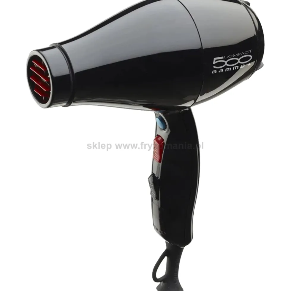 Gamma Piu 500 Termalionic Compact Suszarka do włosów, różne kolory 2000W