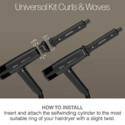 Gamma Piu Universal Curls&Waves Nakładki na suszarkę do loków i fal