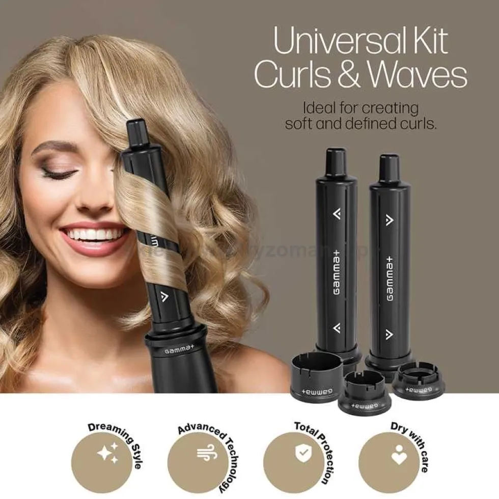 Gamma Piu Universal Curls&Waves Nakładki na suszarkę do loków i fal