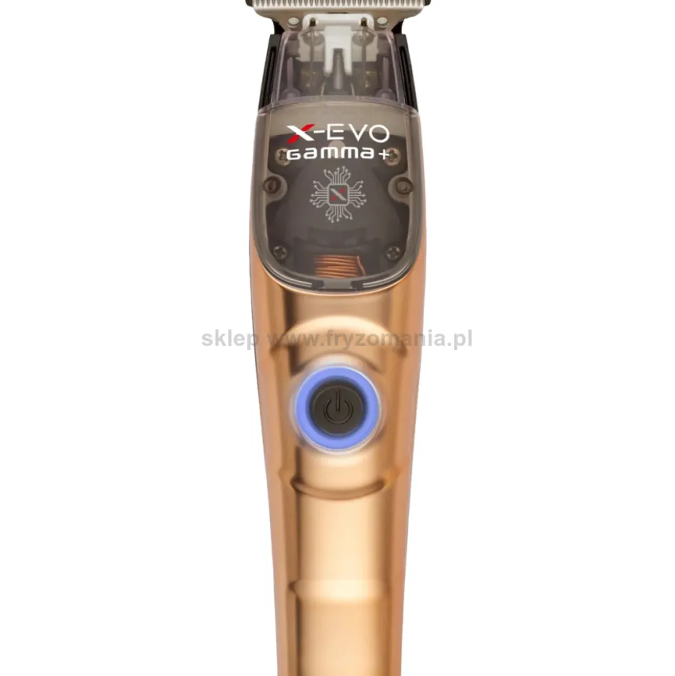 Gamma Piu X-Evo Trymer do włosów ze stacją ładującą