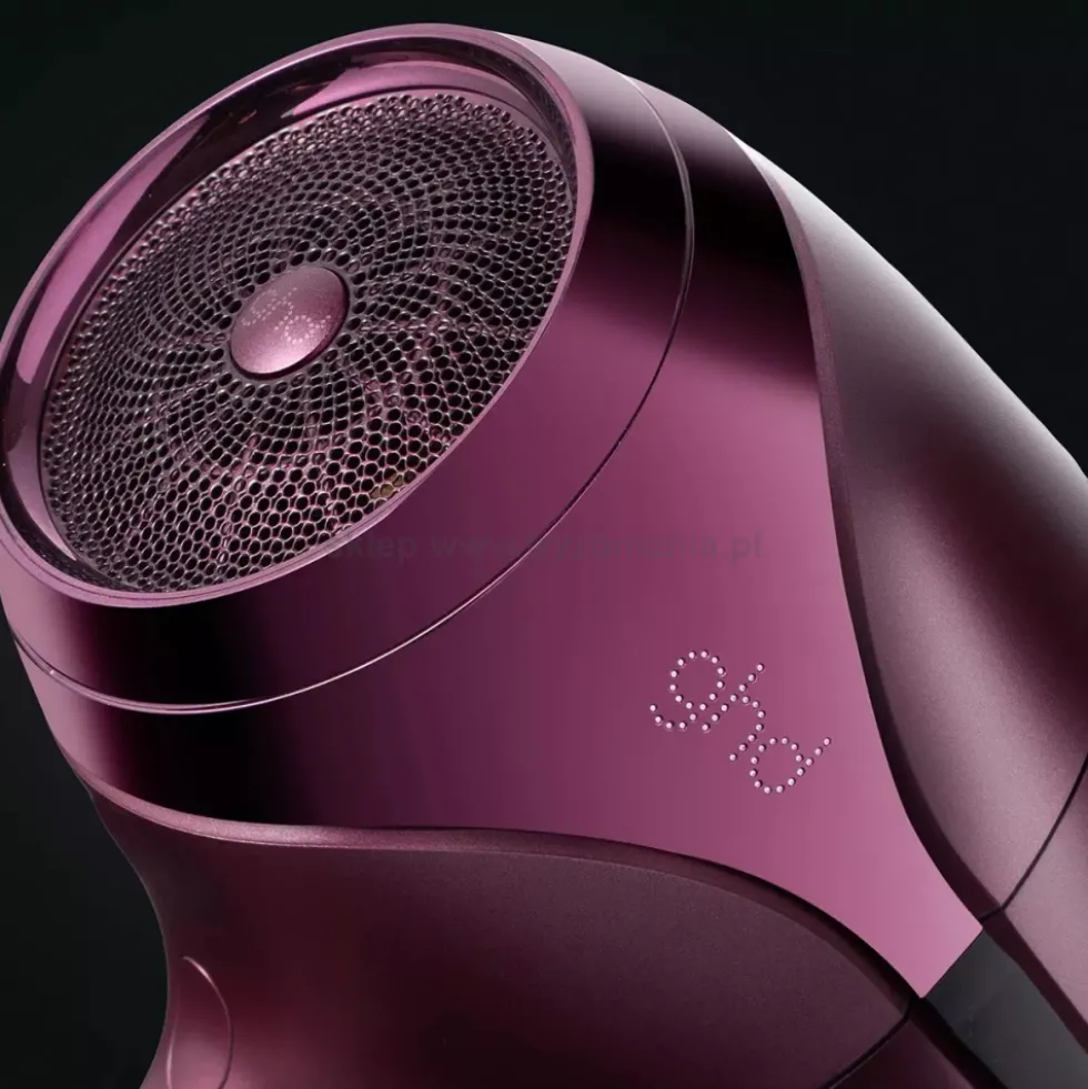 GHD Cherry Deluxe zestaw suszarka i prostownica z bezszczotkowym silnikiem 2200W, jonizacja, technologia HD Motion-Responsive
