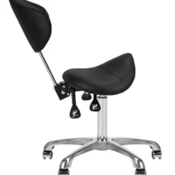 Giovanni 1004 Taboret kosmetyczny czarny, dostępny w 48h