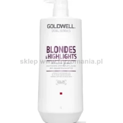 Goldwell Dualsenses Blondes szampon neutralizujący do włosów blond 1000ml