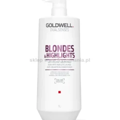 Goldwell Dualsenses Blondes odżywka neutralizująca do włosów blond 1000ml