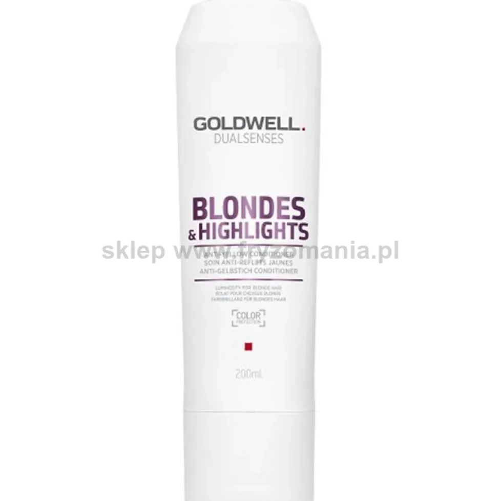Goldwell Dualsenses Blondes odżywka neutralizująca do włosów blond 200ml