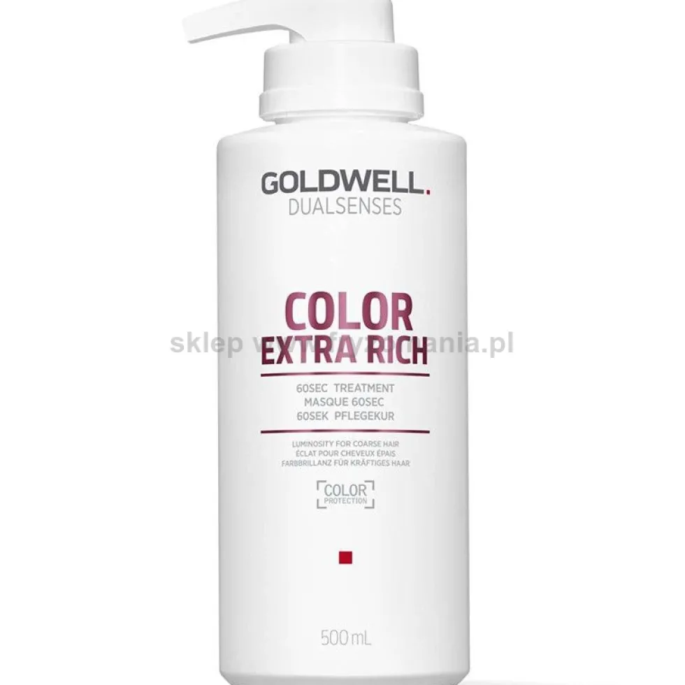 Goldwell Dualsenses Color Extra Rich 60s maska nabłyszczająca do grubych włosów farbowanych i naturalnych 500ml
