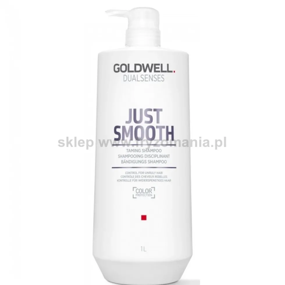 Goldwell Dualsenses Just Smooth szampon ujarzmiający włosy niezdyscyplinowane 1000ml