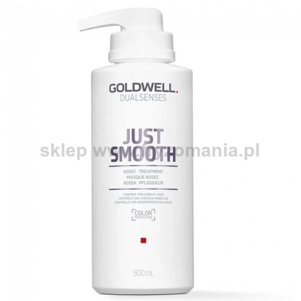 Goldwell Dualsenses Just Smooth 60s maska ujarzmiająca włosy niezdyscyplinowane 500ml