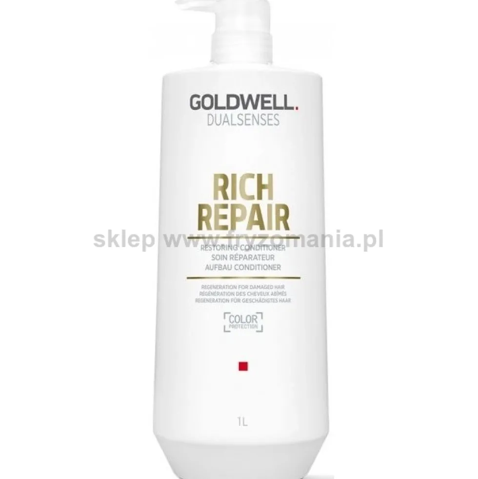 Goldwell Dualsenses Rich Repair odżywka odbudowująca włosy zniszczone 1000ml