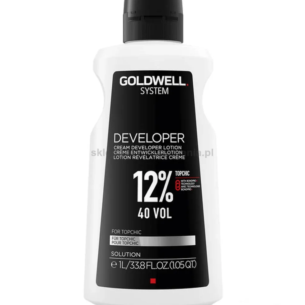 Goldwell Lotion System Developer Colorance / TopChic Oksydant do farb 2%, 3%, 6%, 12% 1000ml