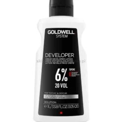 Goldwell Lotion System Developer Colorance / TopChic Oksydant do farb 2%, 3%, 6%, 12% 1000ml