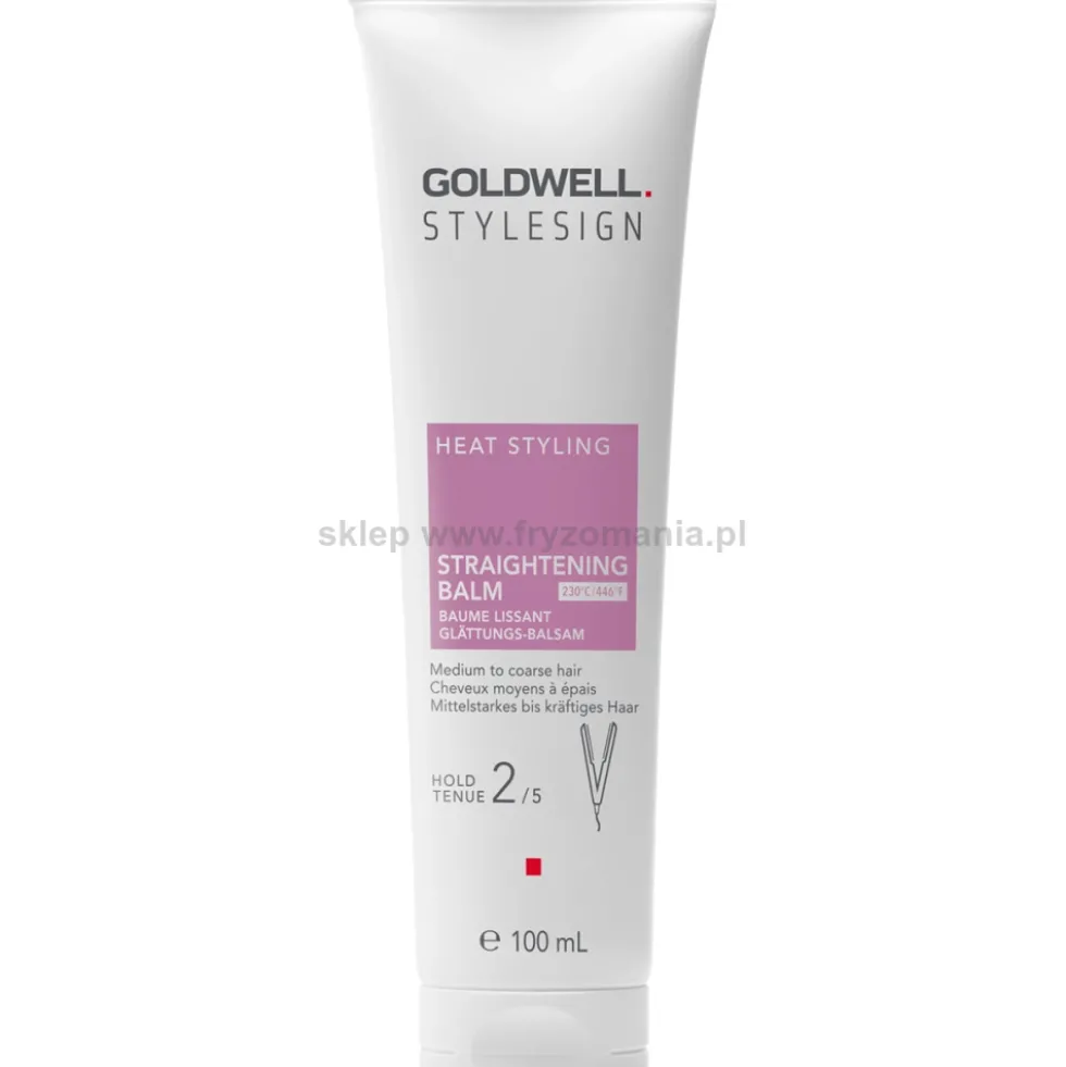 Goldwell Stylesign Heat Straightening Krem prostujący włosy 100ml