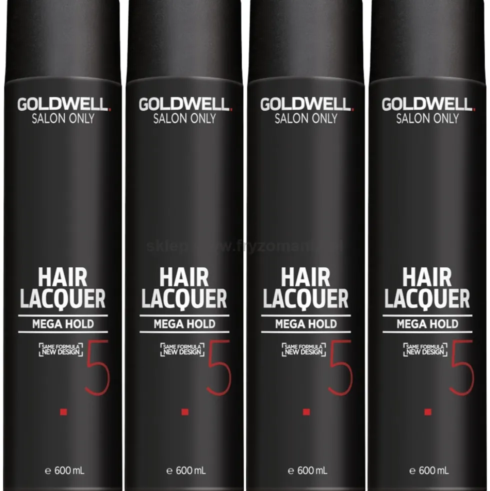 Goldwell Styling Salon Hair Lacquer Lakier do włosów mocno utrwalający 4x600ml