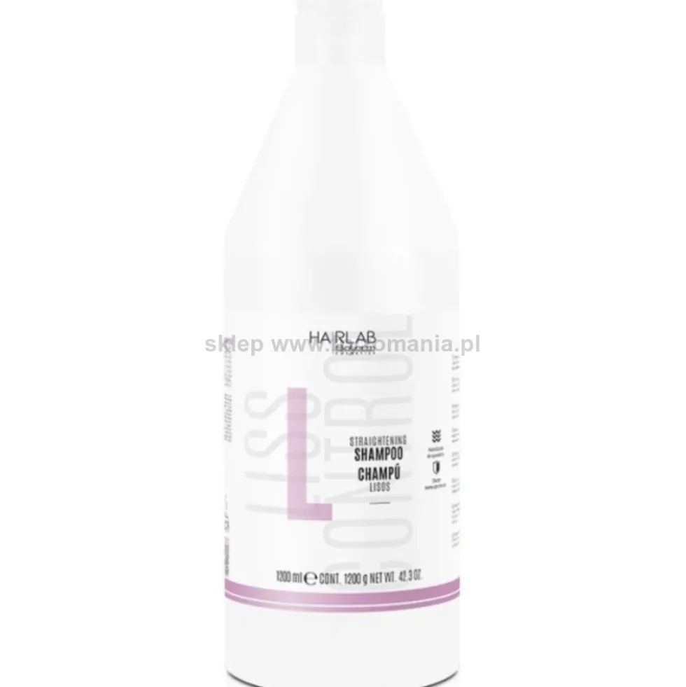 HairLab Liss Control Szampon wygładzający włosy, z keratyną 1200ml