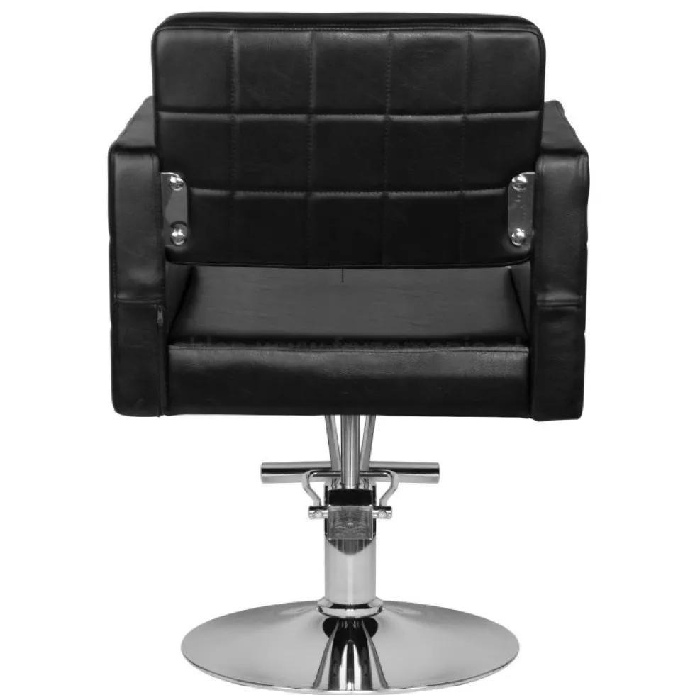 Hair System HS33 Fotel fryzjerski, czarny dostępny w 48h