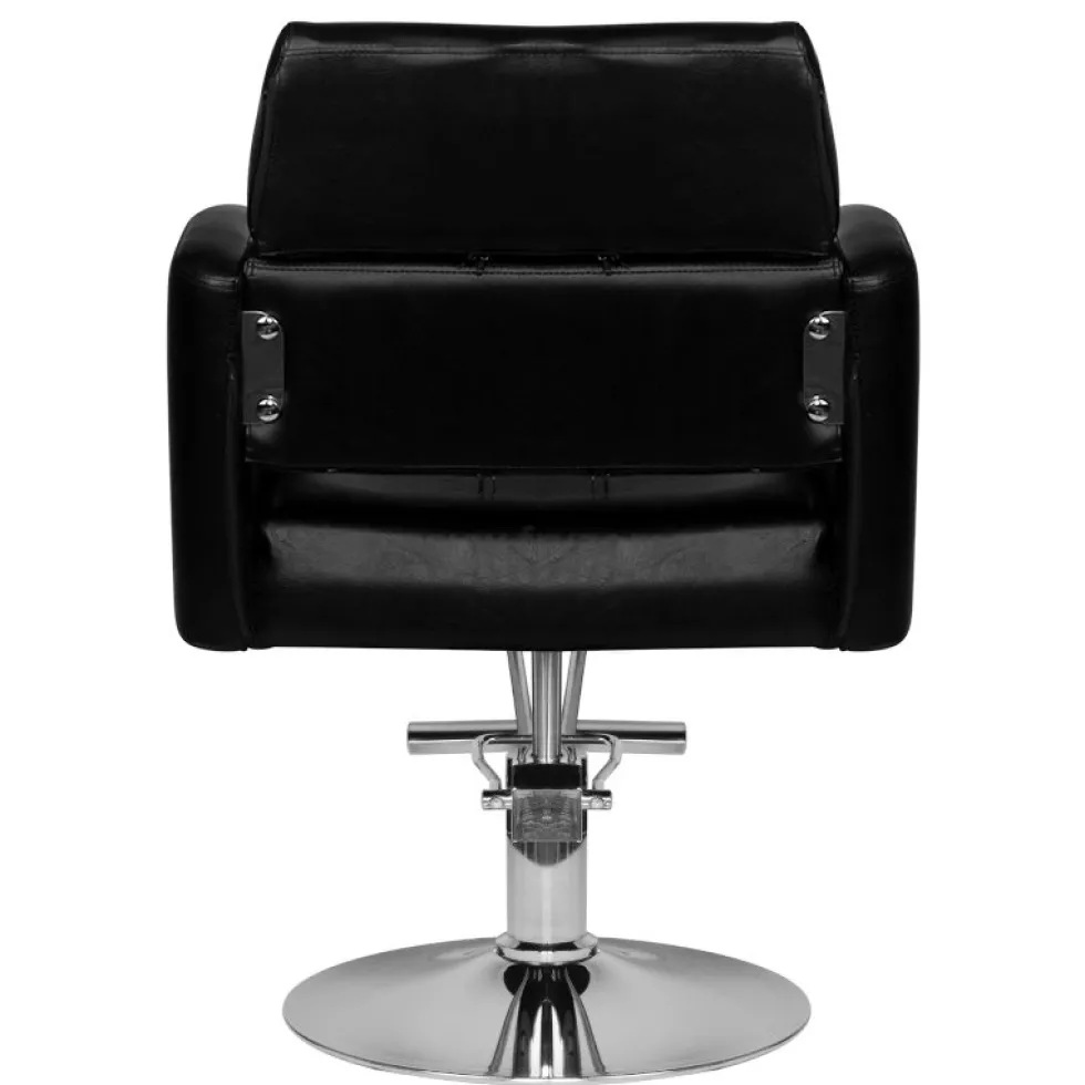Hair System HS02 Fotel fryzjerski, czarny dostępny w 48h