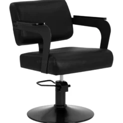 Hair System Jet Fotel fryzjerski czarny, dostępny w 48h