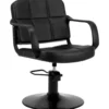 Hair System Komodo Fotel fryzjerski czarny, dostępny w 48h