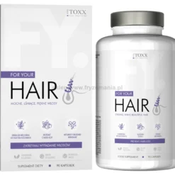 Hair.Toxx Zestaw prezentowy - szampon Polar 300ml, maska Snow 300ml i Kompleks witamin 90 kapsułek