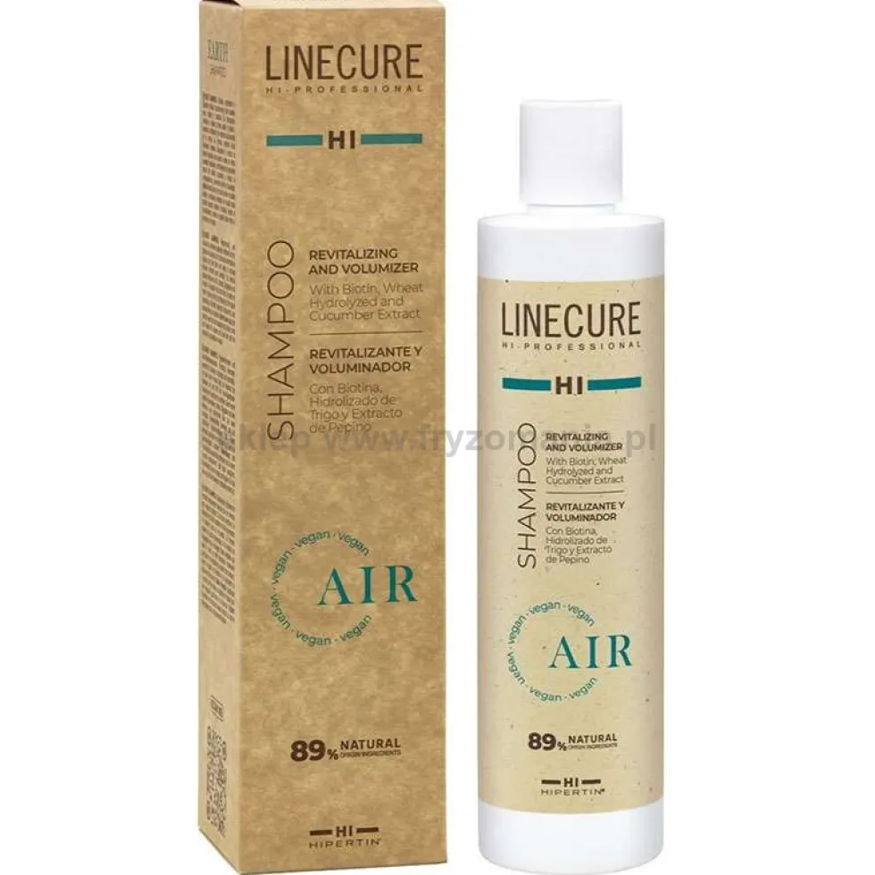 Hipertin Linecure Air Szampon rewitalizujący i zwiększający objętość włosów 300ml